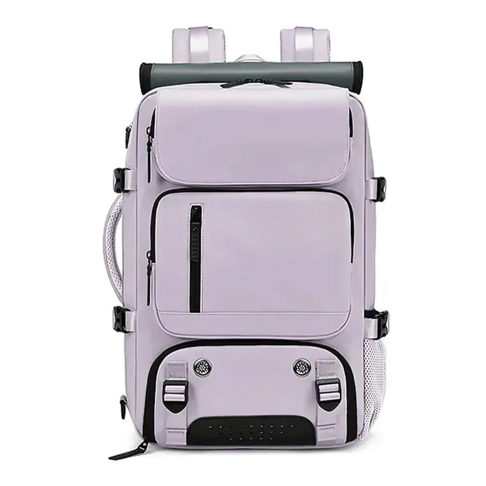 Ruibron – Large Waterproof Travel Backpack with USB Charging Port